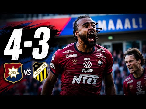 Örgryte Idrottsällskap Göteborg 4-3 BK Bollklubben Häcken Göteborg 