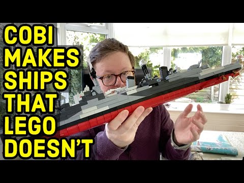 LEGO doesn't make military ships but COBI does - review of the COBI HMS Belfast
