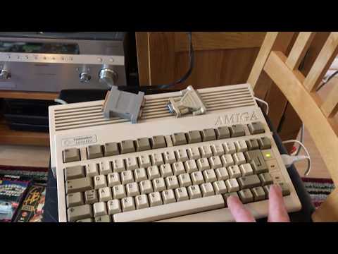 Amiga A600HD Games Test brought down from loft part 1