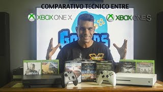 XBOX ONE X vs XBOX ONE S - COMPARATIVO TÉCNICO E QUAL COMPRAR AFINAL?