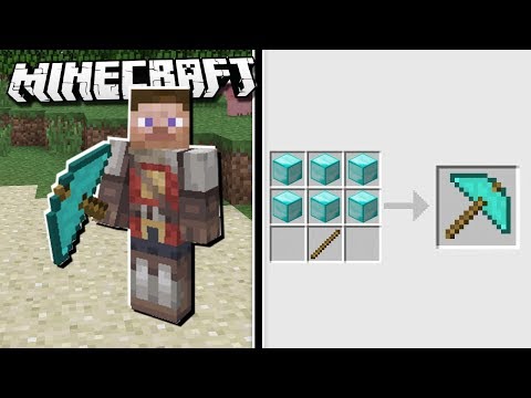 How to Make MEDIEVAL WEAPONS in Minecraft!
