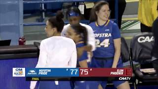 WBB: Brozoski’s Incredible Record-Breaking Performance Highlights Hofstra in CAA First Round Victory