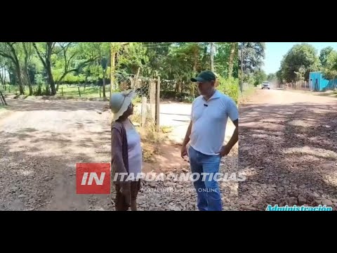 EL PROGRESO CONTINÚA EN GENERAL ARTIGAS CON MEJORAS EN EL BARRIO N°4