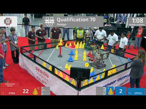 2018 VEXU Design Q70 - PYRO vs UTCV2 - 77 to 61