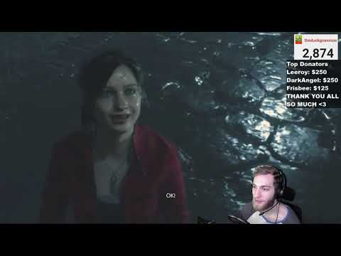 STARTING CLAIRE'S STORY!! Resident evil 2! (5)