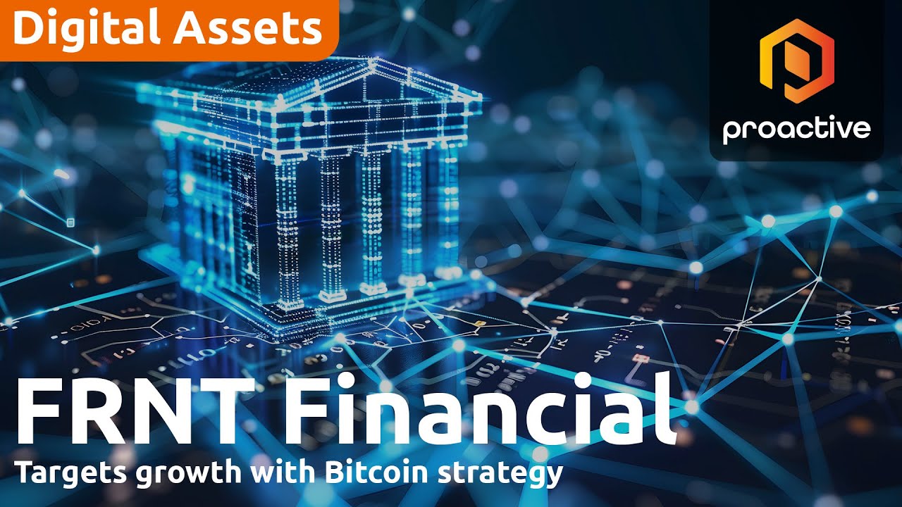 FRNT Financial launches $2M private placement to back first spot Bitcoin treasury investment 