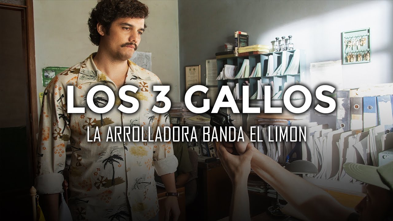 LA ARROLLADORA BANDA EL LIMON - LOS TRES GALLOS (Letra)