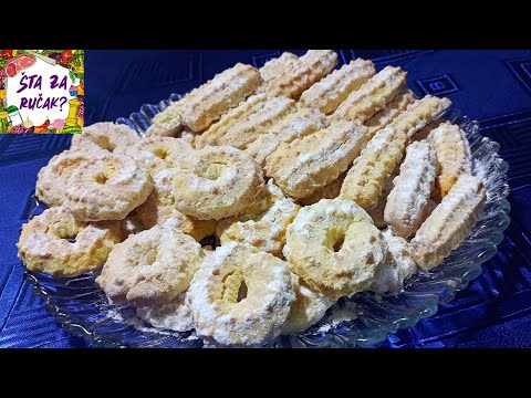 Starinski domaći kolačići - Gusenice