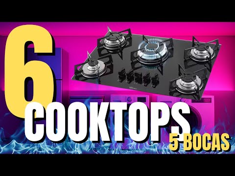 Qual o melhor cooktop 5 bocas? Cooktop 5 bocas custo beneficio! Melhor cooktop
