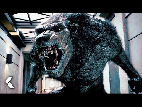 Selene vs. Giant Werewolf - Underworld: Awakening | Kate Beckinsale