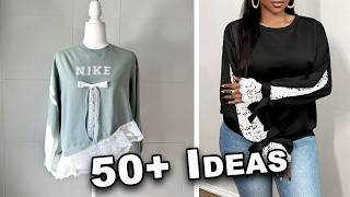 50+ Genius Ways To Upcycle Sweatshirts Into Clothes You Will Actually Wear