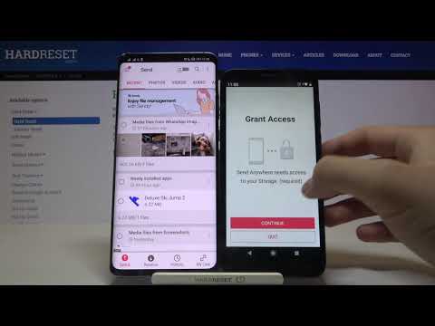 How to Transfer Files with Send Anywhere app form MOTOROLA Moto E6 to Android Phone