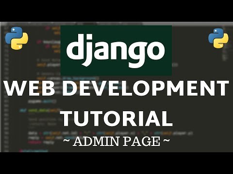 Django Tutorial Admin Dashboard