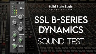 Video thumbnail for SSL B-Series Dynamics Module Sound Test | Vintage Studio by Vintage Studio Thailand