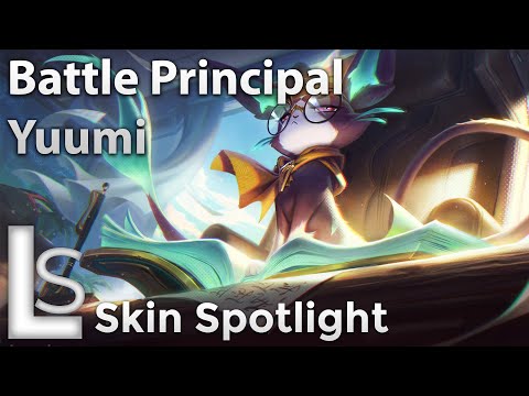 Battle Principle Yuumi - Skin Spotlight - Battle Academia - League of Legends