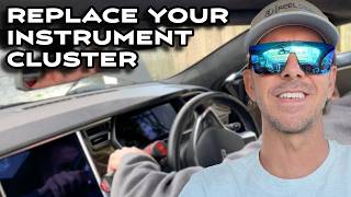 Reel Deal EV Tesla Model S and Model X Instrument Cluster Replacement for bubbles or leaking fluid