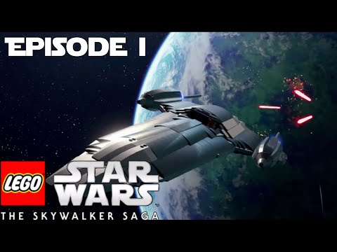 LEGO Star Wars - The Skywalker Saga Episode 1 All Cutscenes Nintendo Switch ( Movie )