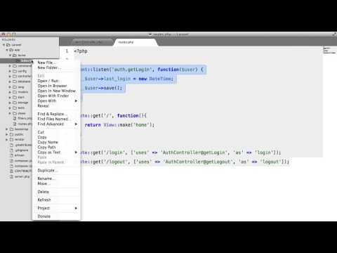 Laravel Events Subscribers