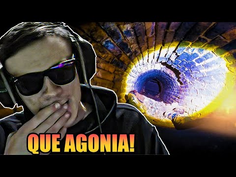 LKZ REAGINDO A FIQUEI PRESO DENTRO DO TÚNEL NA LENDA - CAÇADORES DE LENDAS