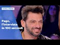 Pago L Intervista A Verissimo In 100 Secondi