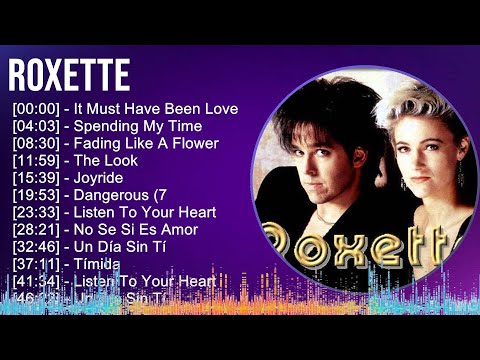 Roxette 2024 MIX Grandes Exitos - It Must Have Been Love, Spending My Time, Fading Like A Flower...