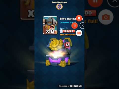 12 wins GRAND CHALLENGE! best deck and chest opening!