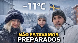 O Frio Mais Absurdo Que Senti No Norte Da Suécia