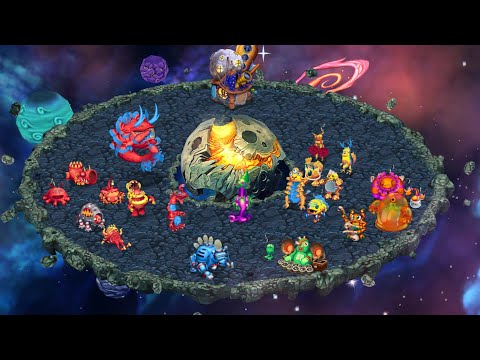 “My Singing Monsters Dawn Of Fire Space Island Full Song Instrumental Version”