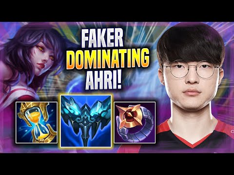 FAKER DOMINATING WITH AHRI! - T1 Faker Plays Ahri MID vs Yone! | Season 2022
