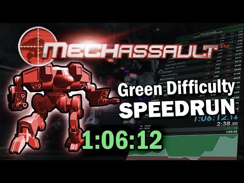 Mechassault | Green Mode Speedrun 1:06:12