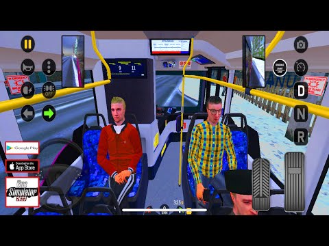New Bus Simulator 2023 ♂❄by Ovilex - Real Coach Bus Driving In City Android & Ios Gameplay - YouTube