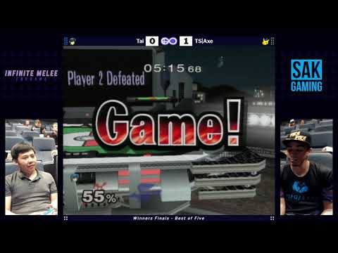 Infinite Melee: Endgame Winners Finals - Tai (Marth) vs Tempo|Axe (Pikachu)