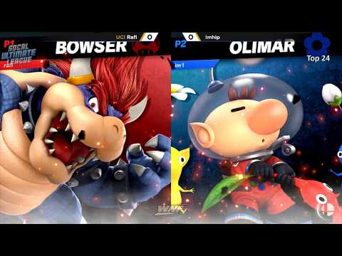 WNF 1.2 - UCI | Rafi (Bowser) vs Imhip (Olimar) Top 24 - Smash Ultimate