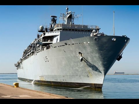 HMS Bulwark Prepares Herself For Next Deployment