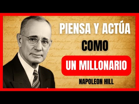 🧠PIENSA Y ACTÚA COMO UN MILLONARIO 💰 | El Secreto para la Riqueza   Napoleon Hill  en ESPAÑOL 2025