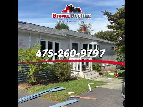 Vinyl Siding Installation - Before & After - Beacon Falls, CT