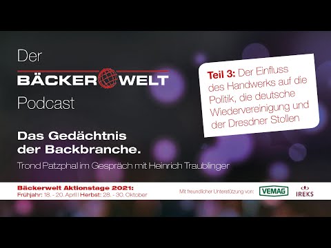 Der Einfluss des Handwerks auf die Politik uvm. – Trond Patzphal im Gespräch mit Heinrich Traublinger