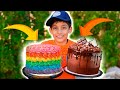 Jason Football Challenge to win Birthday Cake with Alex