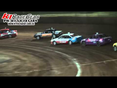 Modified Sedans - Heat 3 - Coal Country Cup - Moranbah Speedway - 22.06.2013