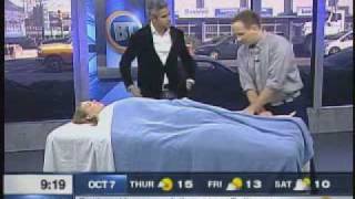 Sport Massage Demo from Spa Utopia