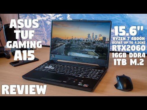 The ASUS TUF Gaming A15 FA506 Review by Tanel - Ryzen 7 4800H and RTX2060!