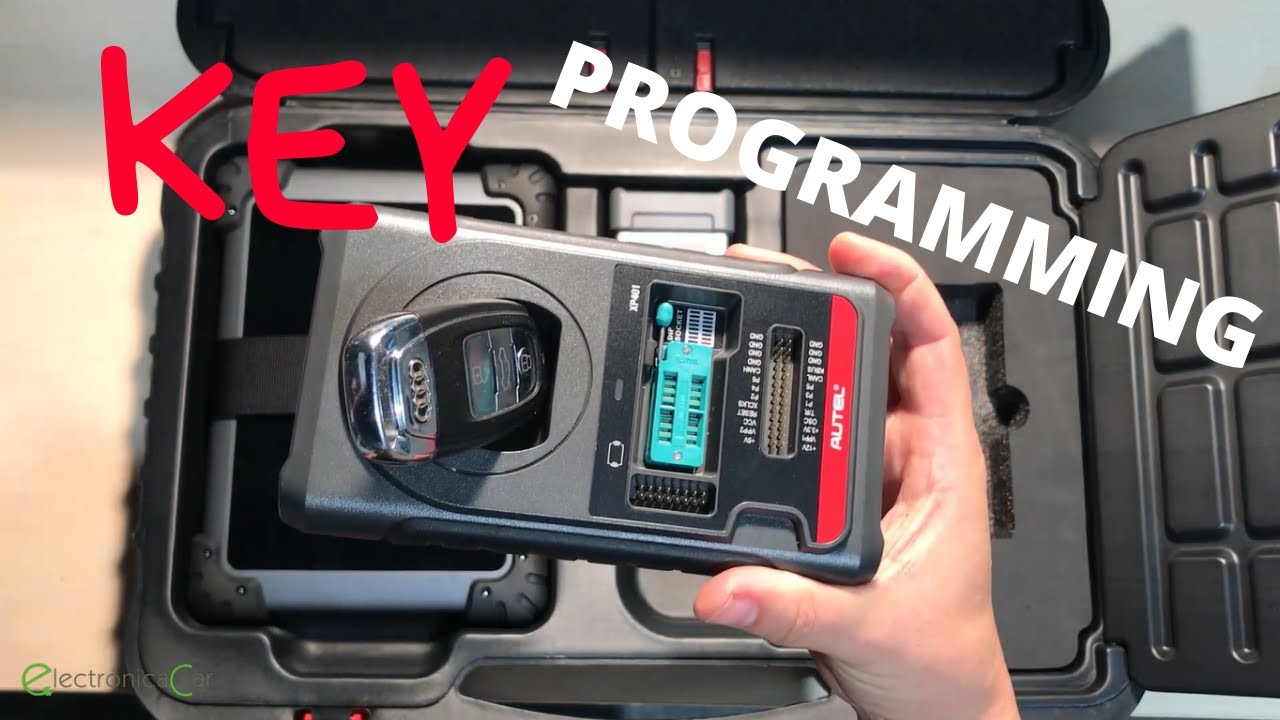 Cómo hacer una COPIA de una LLAVE de COCHE en 3 minutos [ AUTEL 2020 ]
