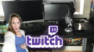 My first ever Twitch setup