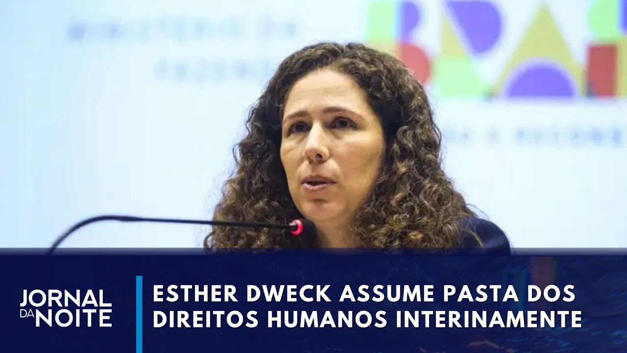 Esther Dweck assume ministério dos Direitos Humanos interinamente | Jornal da Band