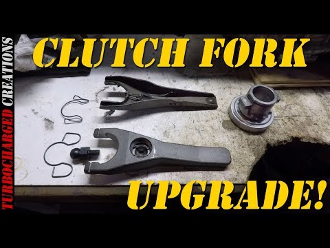 Z31 Upgraded Clutch Fork Install