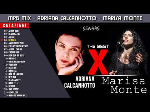 Marisa Monte Só As Melhores -  Adriana Calcanhotto Só As Melhores