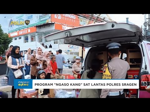 PROGRAM "NGASO KANG" SAT LANTAS POLRES SRAGEN INOVASI LAYANAN DAN EDUKASI JELANG LEBARAN