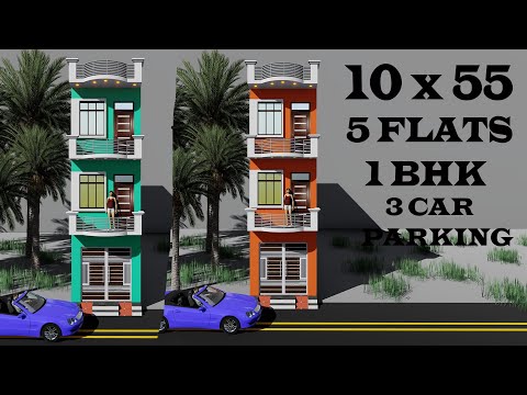 10 by 55 house plan,10 by 55 ka naksha,10*55 house plan with car parking
