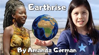 Maya reads Amanda Gorman’s poem on climate change “Earthrise” by Inaugural Poet Laureate 👧🏻❤️📚🔬