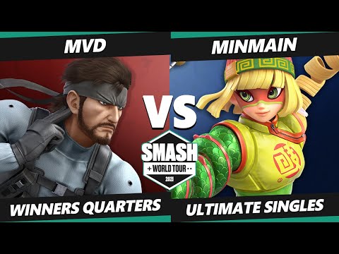 SWT NA Southwest Online Qualifier Match - MVD (Snake) Vs. MinMain (Min Min) SSBU Ultimate Tournament